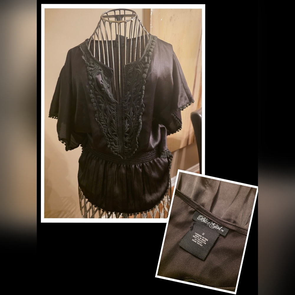 Black Label Women's Black Top